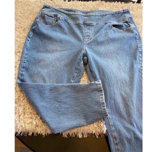Belle Kim Gravel Skinny Ankle Jeans